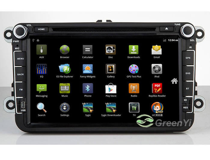 Купить Новый чистый android 4.2 pc видео dvd gps автомагнитолы для vw ...