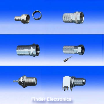 Fアダプター( fコネクタ- rf同軸コネクタアダプタ)仕入れ・メーカー・工場