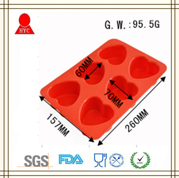 professional factory custom high quality 3d silicone molds for cake decorating