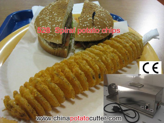 304# Stainless Steelel ectric potato cutting machine 3in1 low price twist potato cutter distributor in dubai with counter ,CE)