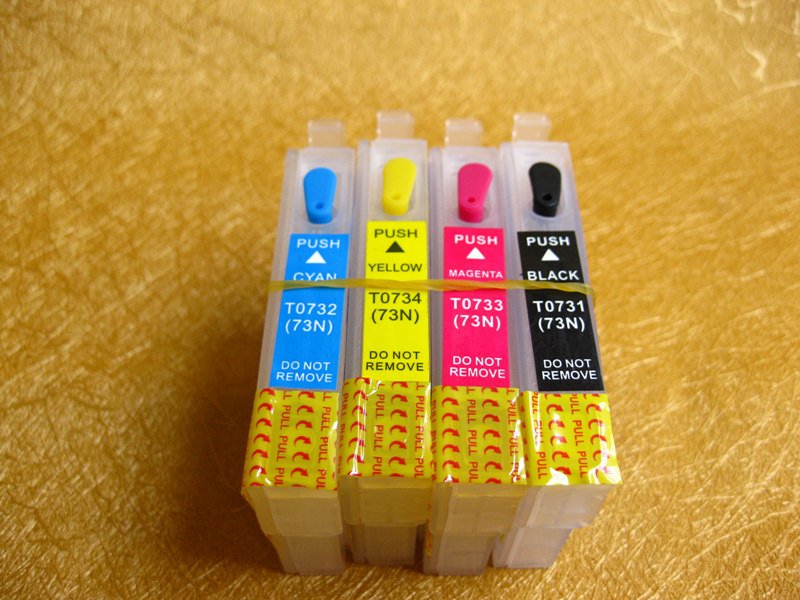 Refillable ink cartridge for HP 940,4 colors(K C M Y)