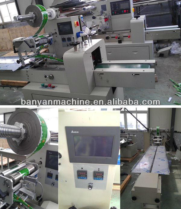 YB-100 HFFS high speed automatic Chocolate Bar / candy flow Packing wrapping Machine