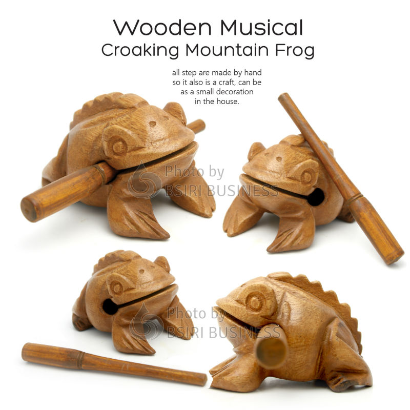 Wooden Croaking Mountain Frogs問屋・仕入れ・卸・卸売り