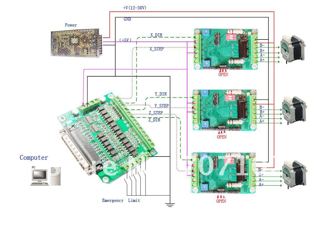 Db25 1205 схема подключения