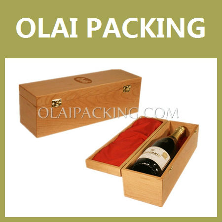 high grade red wine box packaging for sale