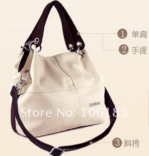 Hot Sale high quality Genuine leather handbags,can put magazine,freeshipping famous fashion fance designer leatherHQ-HB-86116