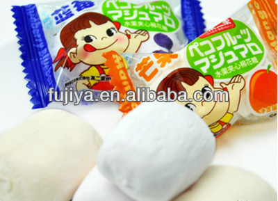 Mango jam filled marshmallow candy