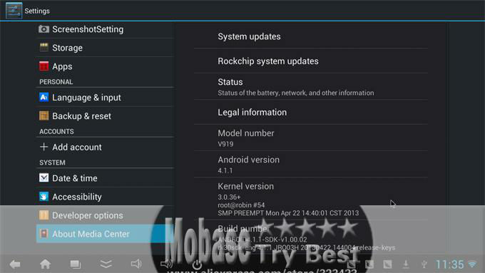 CX-919 Android TV Box 161515 31