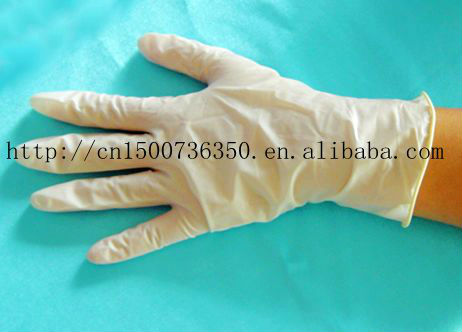 Ceは承認されたaql1.5滅菌のラテックス手術用手袋ラテックス手袋問屋・仕入れ・卸・卸売り