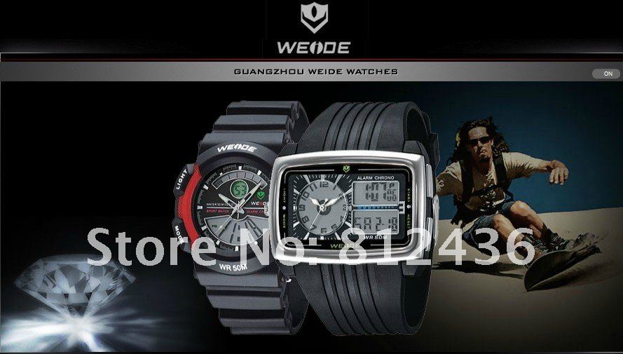 Наручные часы Famous Brand New Fashion Man Diving Sport Watch Analog-Digital jelly watch.multi-fuction.WEIDE WP-804. 4 different styles Наручные часы Famous Brand New Fashion Man Diving Sport Watch Analog-Digital jelly watch.multi-fuction.WEIDE WP-804. 4 different styles