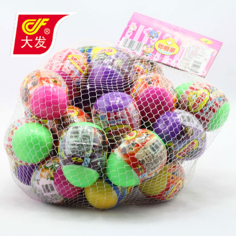 人気のスマートの卵のおもちゃキャンデー網袋のパッキング問屋・仕入れ・卸・卸売り