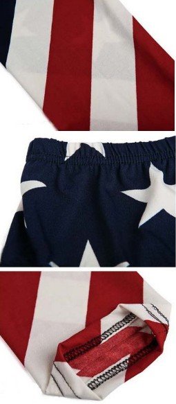East Knitting FH-024 New Fashion Women USA American Flag Stripe Space Star PrintLeggings Tights Legwear pants Free Shipping