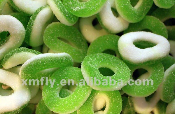 Sugar coated Fruit Flavour gummy candy
