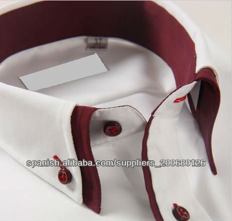 男性の純粋な綿2013ボタン- ダウン二重襟フォーマルなドレスシャツ問屋・仕入れ・卸・卸売り