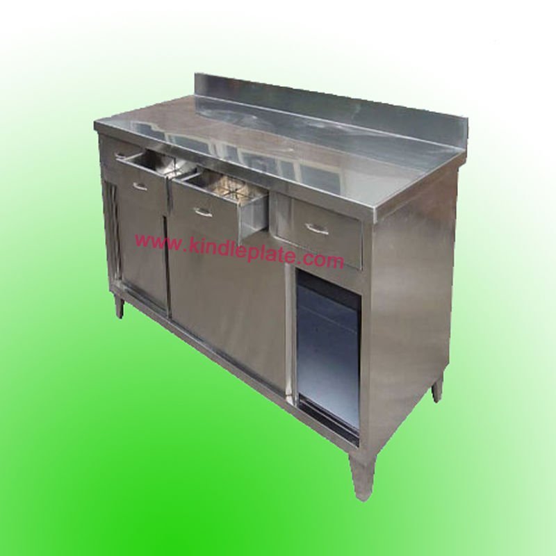 Customized Stainless Steel Kitchen Cabinet with Best Service