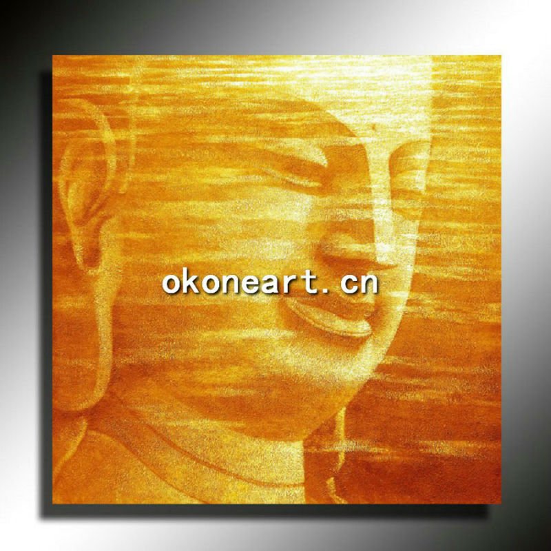 acrylic buddha painting