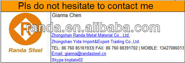 T2/T2.5/T3 Chrome plated sheet/coil for tuna tin can---Tin Free Steel/TFS---Raw Material---China Wholesale