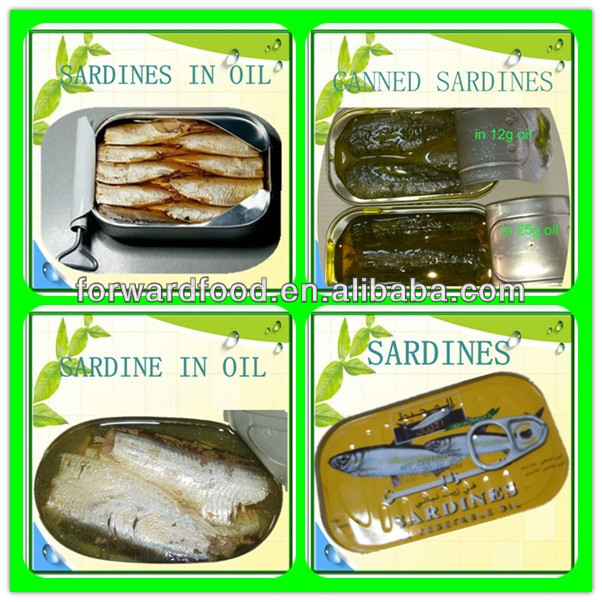 155g d.w. 93gr easy open best canned sardines brands in vegetable oil