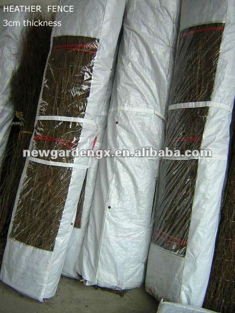 garden brushwood screening