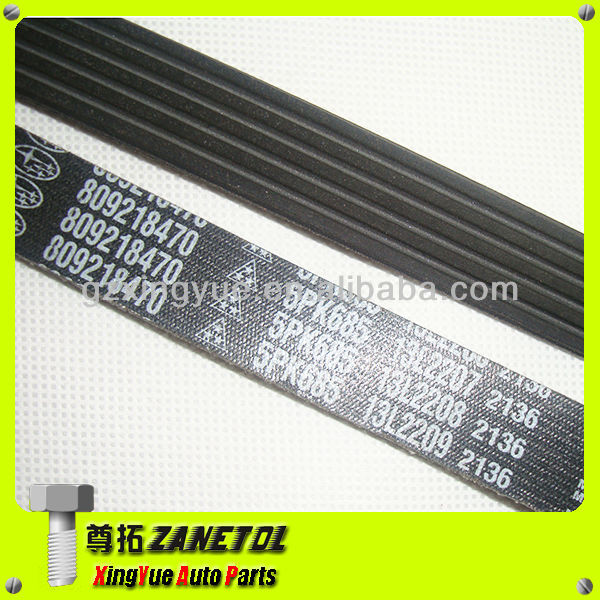 Vリブドベルト8092180105pk685809218470ファンベルト/スバルインプレッサ用vベルト仕入れ・メーカー・工場