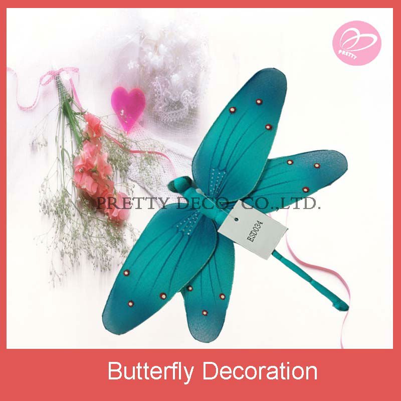 Offering colorful wedding stage decoration dragonfly 2012 Christmas 