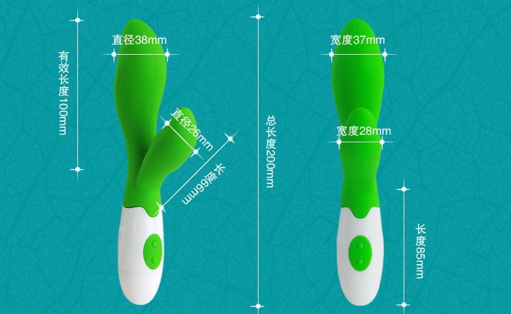30 functions of vibration, double Motor, 100% silicone,waterproof,2AAA batteries