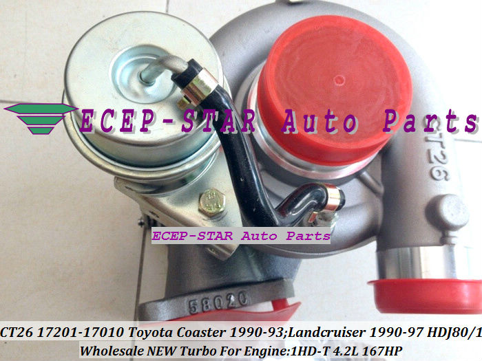 CT26 17201-17010 FIt for Toyota COASTER 1990-1993 LANDCRUISER 1990-97 HDJ80 HDJ81 1990-2001 1HDT 1HD-T 4.2L 167HP TURBO (5)