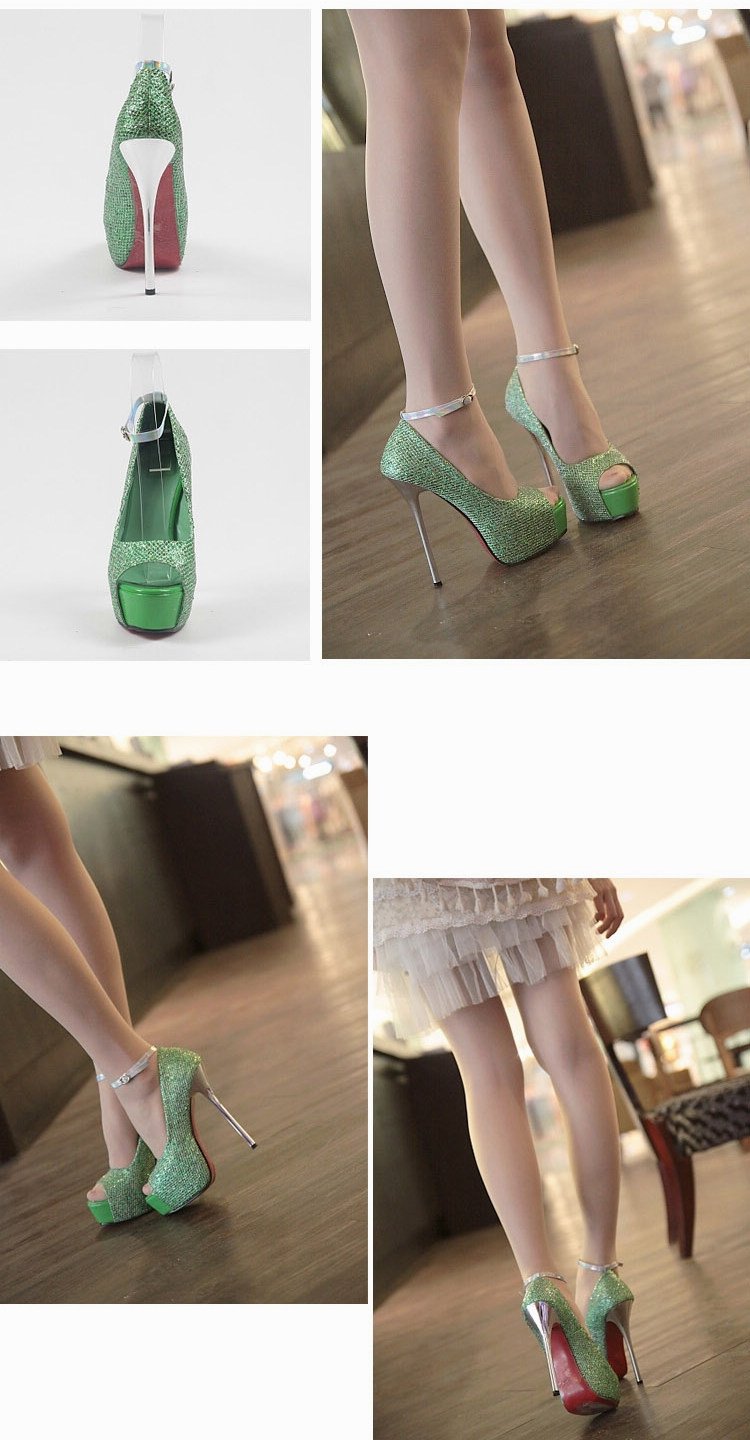 Туфли на высоком каблуке 2012 Newest stylish women's Mary Janes paillette Sexy open toe Stiletto high heels shoes for party dress shoes 102 Туфли на высоком каблуке 2012 Newest stylish women's Mary Janes paillette Sexy open toe Stiletto high heels shoes for party dress shoes 102