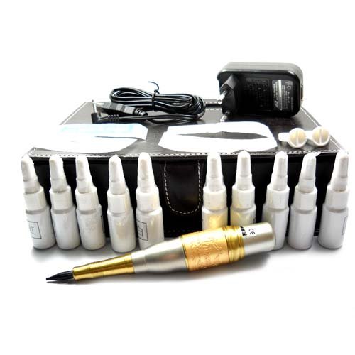 1)Professional Permanent Makeup Kit Eyebrow Pen Machine 2)Permanent Tattoo Makeup Equipment 1)Professional Permanent Makeup Kit Eyebrow Pen Machine 2)Permanent Tattoo Makeup Equipment