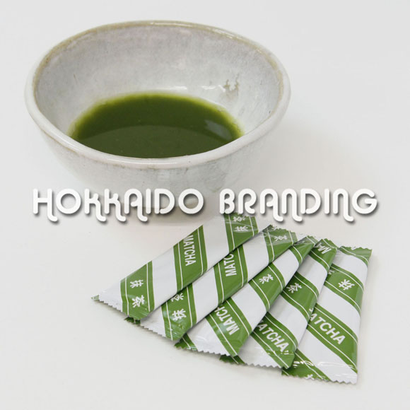 Powdered Green Matcha Tea Stick