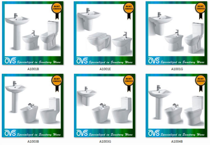 衛生陶器セラミック洗面所のセットアイテム: a1004b問屋・仕入れ・卸・卸売り