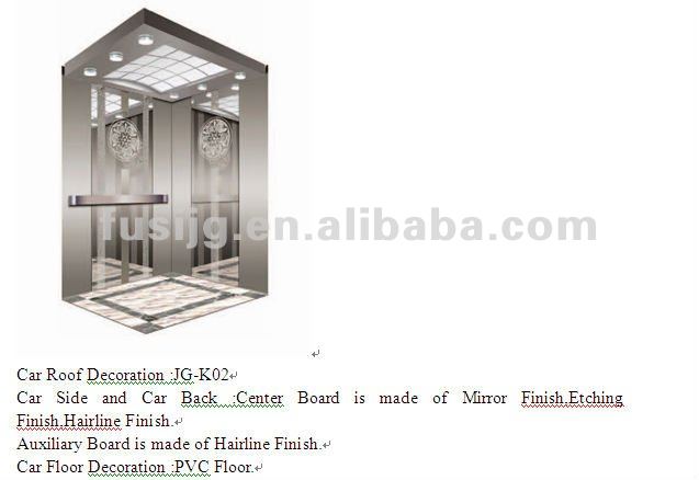 10人のための800KG乗客のエレベーター問屋・仕入れ・卸・卸売り
