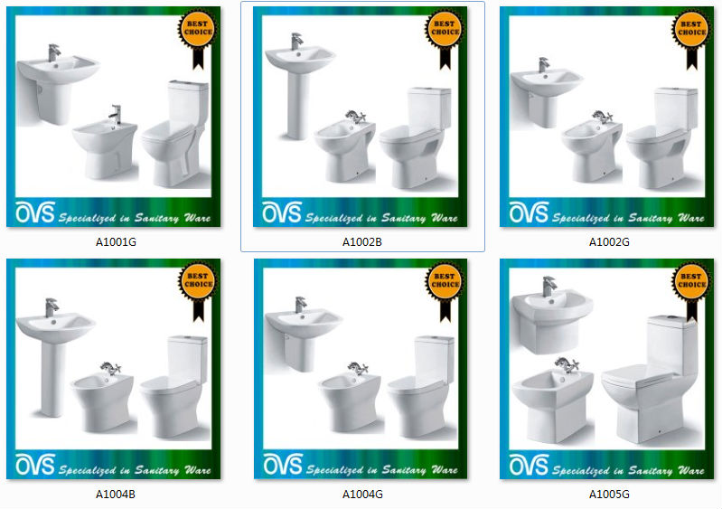衛生陶器セラミック洗面所のスイートアイテム: a1003b問屋・仕入れ・卸・卸売り
