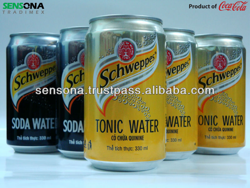 Soda Tonic Water 330ml can