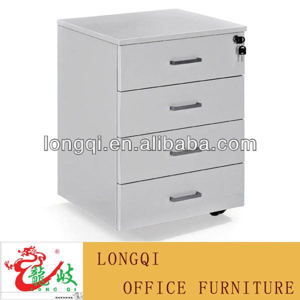 Hot Sale Good Quality Fashion Office Table 3 Drawer Wooden Sliding