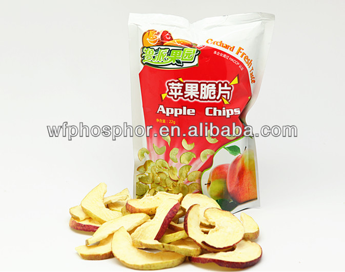 VF Crispy dried apple chips (Healthy Fruit Snacks),China Lupai price