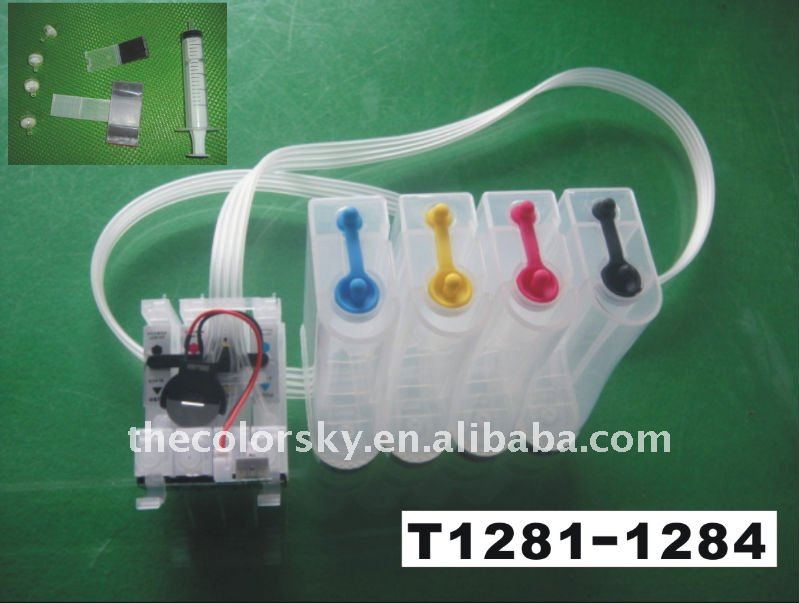 (cisse1281) cisst1281-t1284t1281/t1282/t1273/t1284epsonstylus用s22/sx125/sx420w/sx425wオフィスbx305f/のための大砲問屋・仕入れ・卸・卸売り