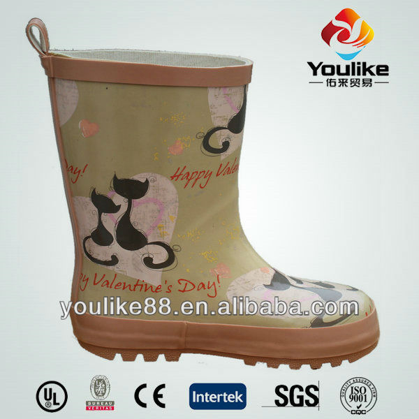 猫yl7032女の子welliesのレインブーツ問屋・仕入れ・卸・卸売り