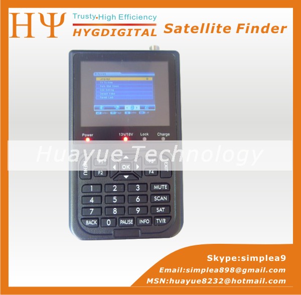 Original Satlink WS-6906 3.5" DVB-S FTA digital satellite meter satellite finder ws 6906 satlink ws6906