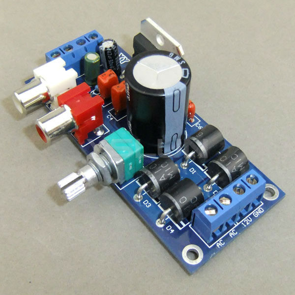 Купить 100 шт/много мини-2x20w цифровой усилитель tda7377 10 ~ 12 в ...