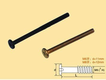 鋼鉄zinc-plated nickel-plated 4x16大きく平らなヘッドセルフ・タッピング家具アセンブリ締める物のボルトナットはねじで締まる仕入れ・メーカー・工場