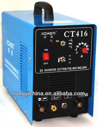 上海rongyimosfetインバーター直流tig機能マルチ/mma/ct416溶接機をカット仕入れ・メーカー・工場