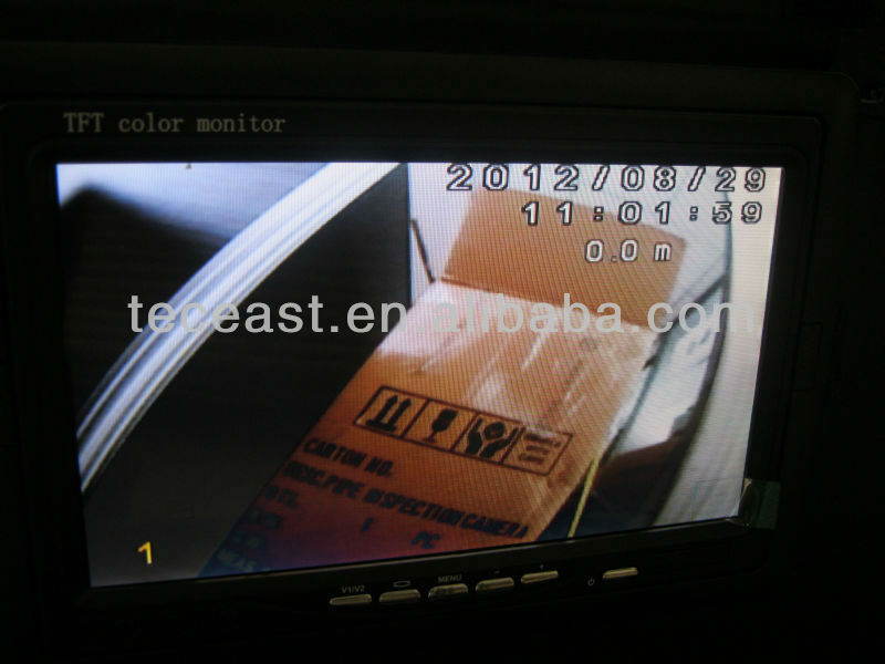 7tftカラーモニターの高pixlesz710ドレイン検査用cctvカメラ問屋・仕入れ・卸・卸売り