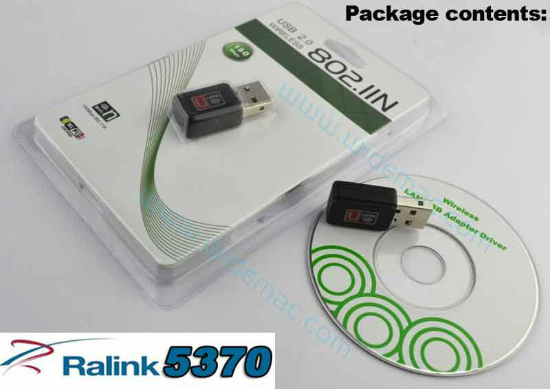 150Mbps Ralink RT5370 Chipset Wireless USB Adapter/ Mini Wireless USB ...