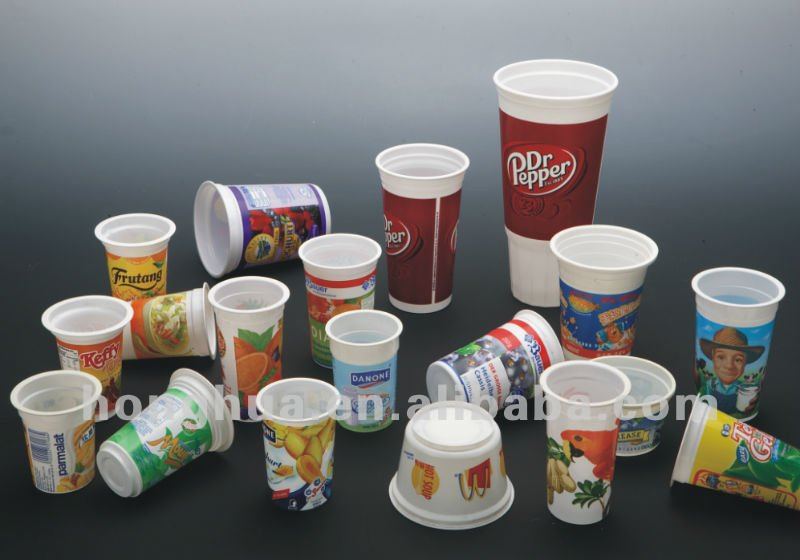 プラスチックコップの印刷物機械5 6つの7つの9色仕入れ・メーカー・工場