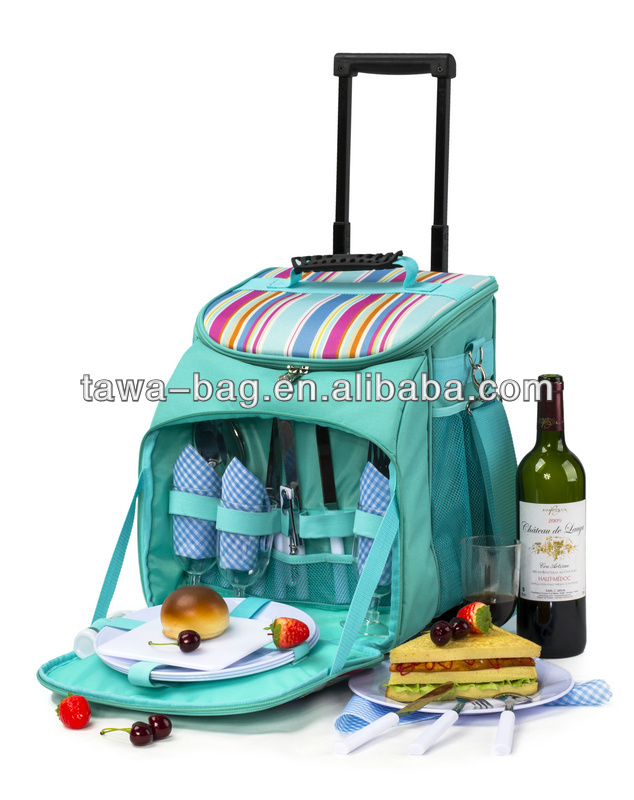 picnic bag on wheels