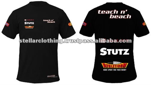 Promotional T-shirt with Heat transfer Printing - Teach N Beach.jpg