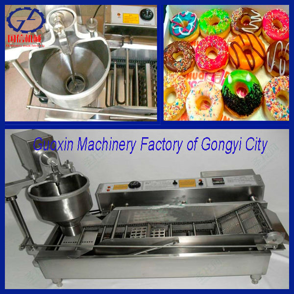 Guoxin Stainless Steel 304 Commercial Donut Making Machine/Mini Donut Machine For Sale