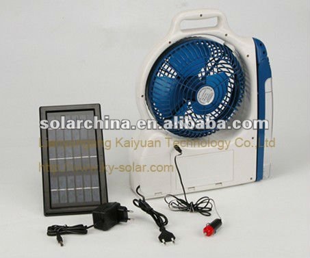人気の家庭のための贈り物2012最高12v太陽のテーブルファン問屋・仕入れ・卸・卸売り