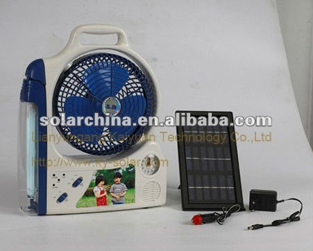 人気の家庭のための贈り物2012最高12v太陽のテーブルファン問屋・仕入れ・卸・卸売り
